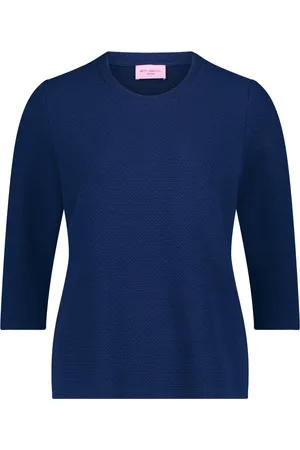 Betty Barclay Dames, Blouses & Shirts, Blauw, Maat: M Leer