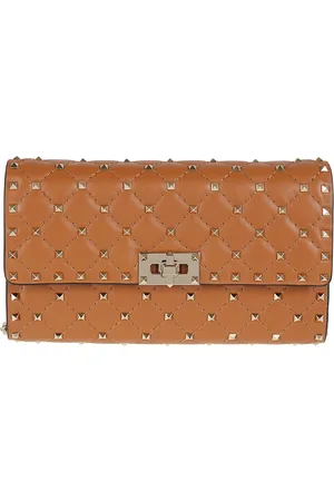 VALENTINO GARAVANI Dames, Tassen, Bruin, Maat: ONE Size Leer