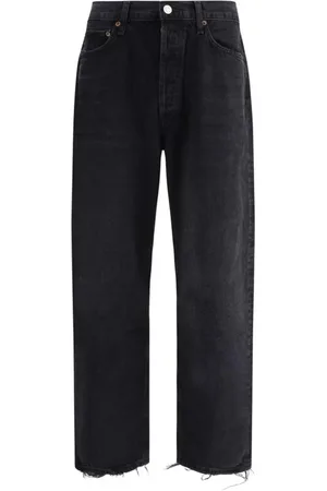 AGOLDE Heren, Jeans, Zwart, Maat: W33 Katoen