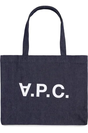 A.P.C. Dames, Tassen, Blauw, Maat: ONE Size Katoen