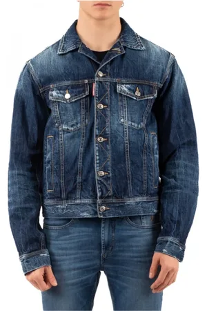 Dsquared2 Heren, Jassen, Blauw, Maat: S
