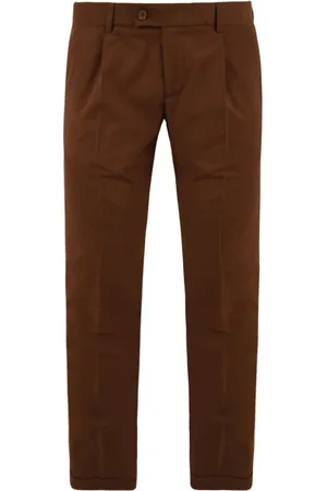 D.A. Daniele Alessandrini Heren, Broeken, Bruin, Maat: XL