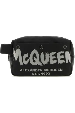Alexander McQueen Heren, Tassen, Zwart, Maat: ONE Size