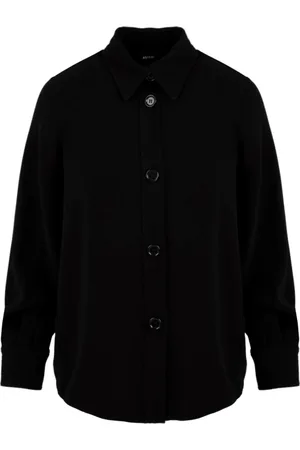 Aspesi Dames, Blouses & Shirts, Zwart, Maat: XS