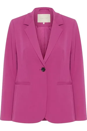 Kaffe Dames, Jassen, Roze, Maat: 2XL