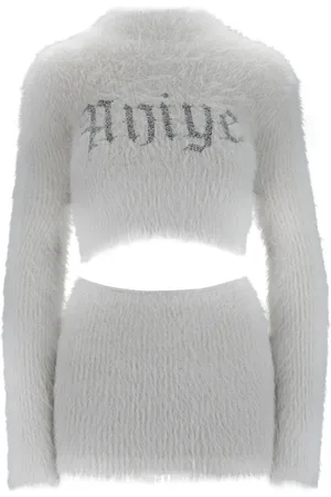 ANIYE BY Dames, Truien, Grijs, Maat: XS Polyamide
