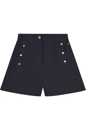 BUSNEL Dames, Korte broeken, Blauw, Maat: M Linnen