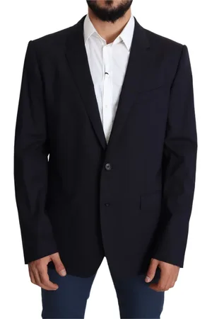 Dolce & Gabbana Heren, Jassen, Zwart, Maat: 3XL Wol