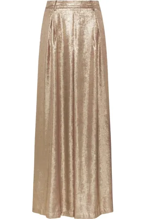 MOMONÍ Dames, Broeken, Paars, Maat: XS