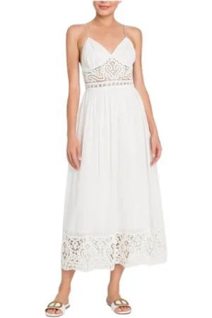 Twin-Set Dames, Jurken, Wit, Maat: XS