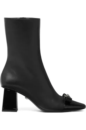 VERSACE Dames, Schoenen, Zwart, Maat: 39 EU Leer