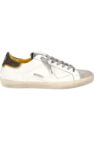 4b12 Heren, Schoenen, Wit, Maat: 40 EU Leer