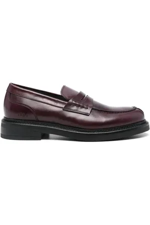 CANALI Heren, Schoenen, Bruin, Maat: 40 EU Leer