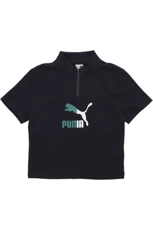 PUMA Dames, Tops, Zwart, Maat: S Katoen