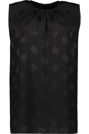 Dolce & Gabbana Dames, Tops, Zwart, Maat: XS Zijde