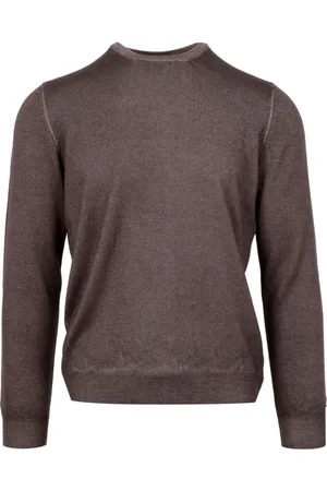 BARBA Heren, Truien, Bruin, Maat: 3XL Wol