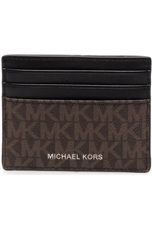 Michael Kors Heren, Accessoires, Bruin, Maat: ONE Size Poliester