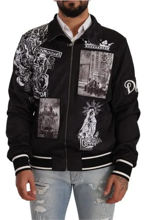 Dolce & Gabbana Heren, Sweatshirts & Hoodies, Veelkleurig, Maat: 2XL Poliester