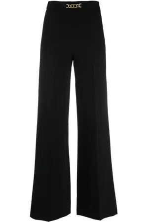 Twin-Set Dames, Broeken, Zwart, Maat: 2XS