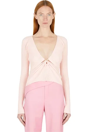 Wynn Hamlyn Dames, Tops, Roze, Maat: M Katoen