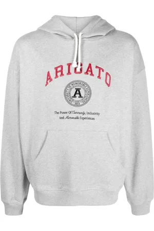 Axel Arigato Heren, Sweatshirts & Hoodies, Grijs, Maat: M Katoen