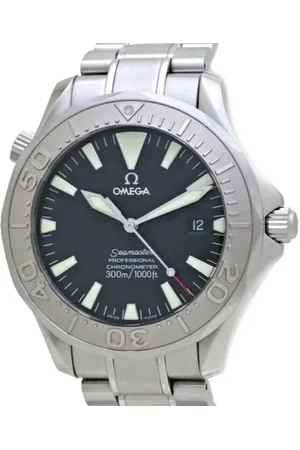 Omega Heren, Pre-owned, Zwart, Maat: ONE Size