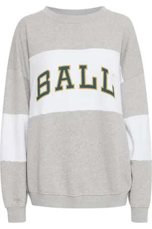 Ball Dames, Sweatshirts & Hoodies, Grijs, Maat: L Katoen
