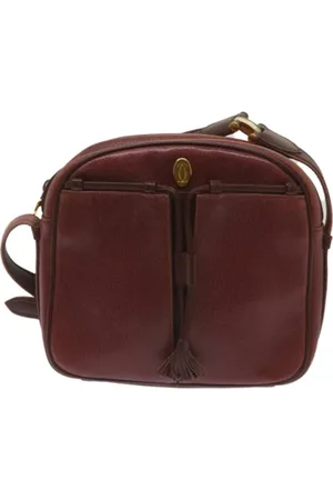 Cartier Dames, Pre-owned, Rood, Maat: ONE Size Leer