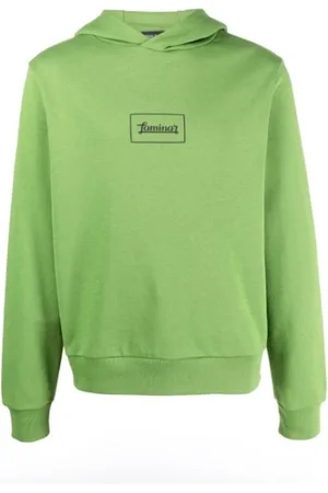 HERNO Heren, Sweatshirts & Hoodies, Groen, Maat: S Katoen