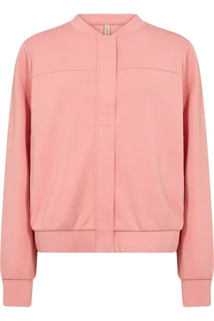 soyaconcept Dames, Sweatshirts & Hoodies, Roze, Maat: M Modal