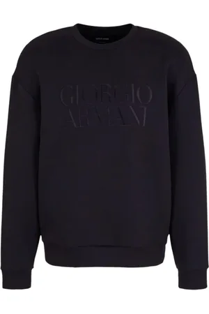 Giorgio Armani Heren, Sweatshirts & Hoodies, Blauw, Maat: XL