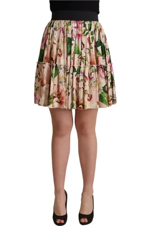 Dolce & Gabbana Dames, Rokken, Veelkleurig, Maat: XS Zijde