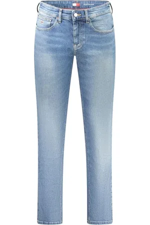 Tommy Hilfiger Heren, Jeans, Blauw, Maat: W31 L32 Katoen