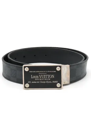 LOUIS VUITTON Heren, Pre-owned, Zwart, Maat: ONE Size