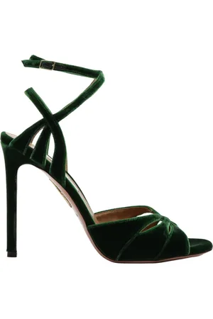 Aquazzura Dames, Schoenen, Groen, Maat: 37 1/2 EU