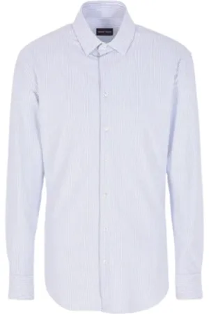 Giorgio Armani Heren, Overhemden, Wit, Maat: 3XL Katoen