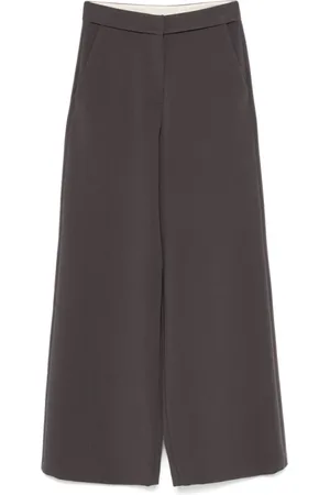 ALYSI Dames, Broeken, Grijs, Maat: M Viscose