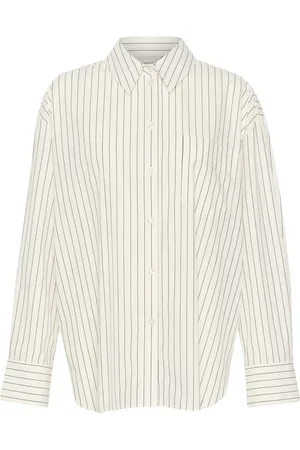 Gestuz Dames, Blouses & Shirts, Wit, Maat: 2XL