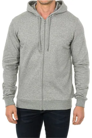Emporio Armani Heren, Sweatshirts & Hoodies, Grijs, Maat: 3XL Katoen