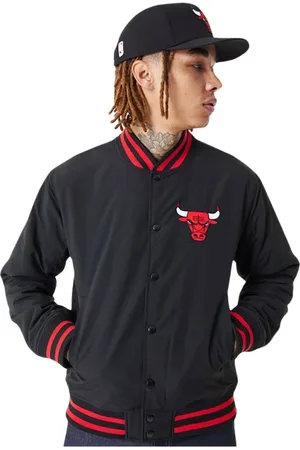 New Era Heren, Jassen, Zwart, Maat: L Nylon