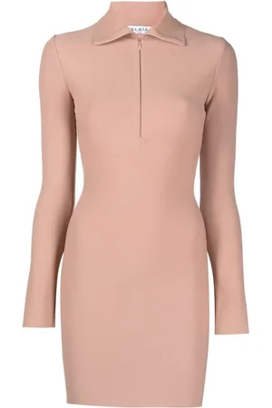 Alaïa Dames, Jurken, Roze, Maat: S