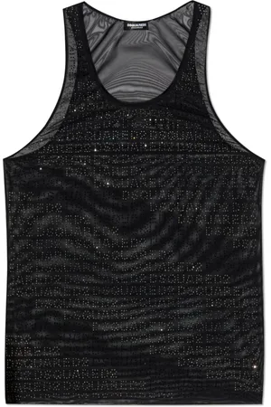 Dsquared2 Heren, Tops, Zwart, Maat: XS