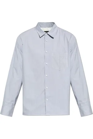 RAG&BONE Heren, Overhemden, Blauw, Maat: 2XL Katoen