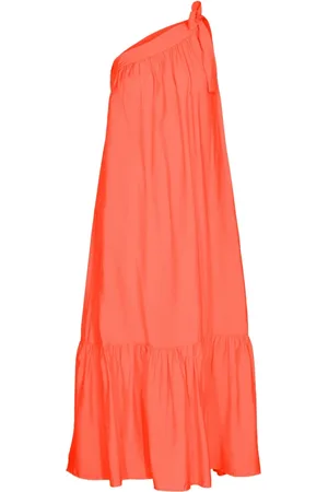 Co`Couture Dames, Jurken, Oranje, Maat: L Modal