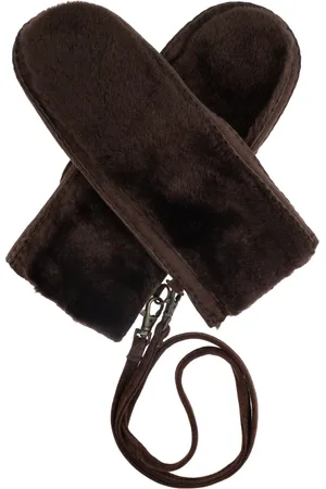UGG Dames, Accessoires, Bruin, Maat: L/Xl Leer