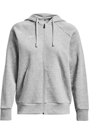 Under Armour Dames, Sweatshirts & Hoodies, Grijs, Maat: L Fleece