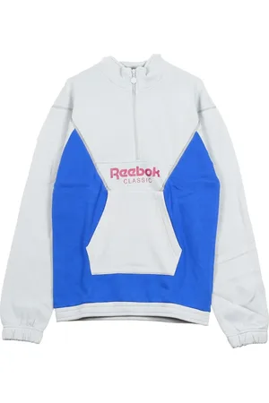 Reebok Heren, Sweatshirts & Hoodies, Grijs, Maat: L Wol