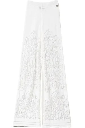 Twin-Set Dames, Broeken, , Maat: M Viscose