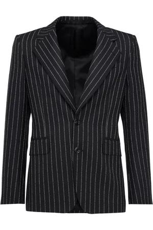 Alexander McQueen Heren, Jassen, Zwart, Maat: L Wol