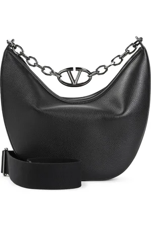 VALENTINO GARAVANI Heren, Tassen, Zwart, Maat: ONE Size Leer